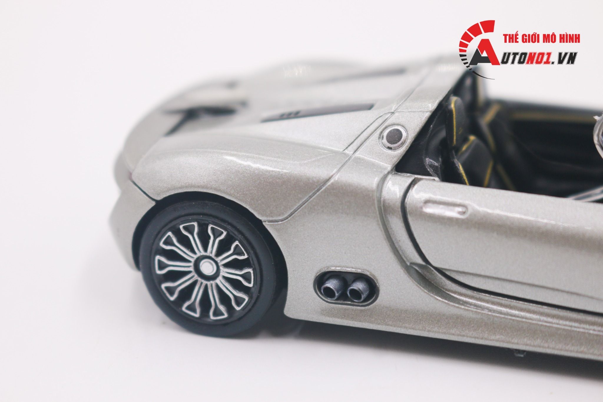  Mô hình xe Porsche 918 Spyder tỉ lệ 1:36 Welly OT013 