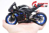  Mô hình xe độ Suzuki Gsx-R1000 Black Mâm độ pô 1:12 Autono1 D110C 