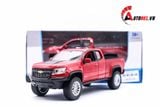  XE MÔ HÌNH CHEVROLET COLORADO ZR2 RED 1:27 MAISTO 5003 