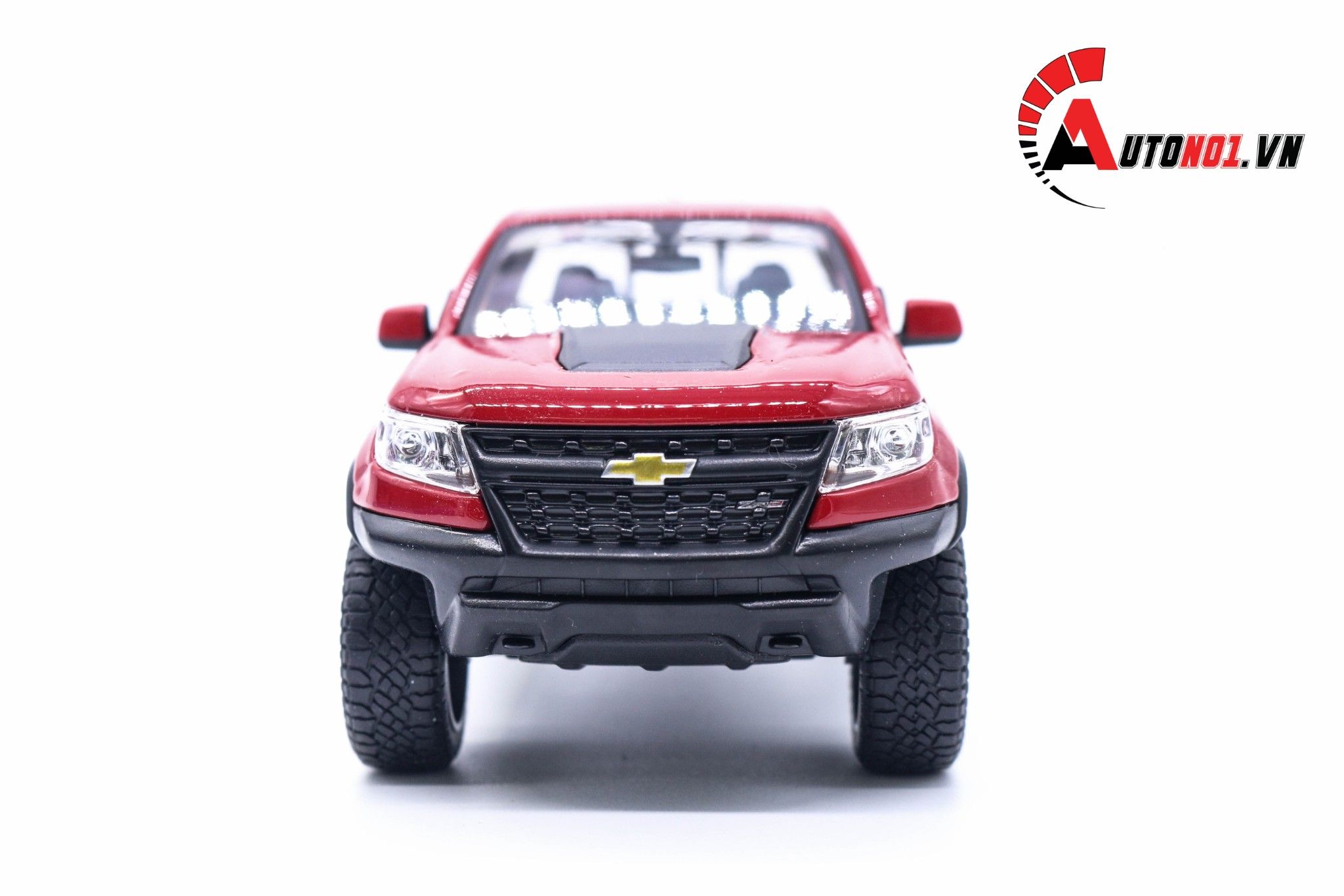  XE MÔ HÌNH CHEVROLET COLORADO ZR2 RED 1:27 MAISTO 5003 