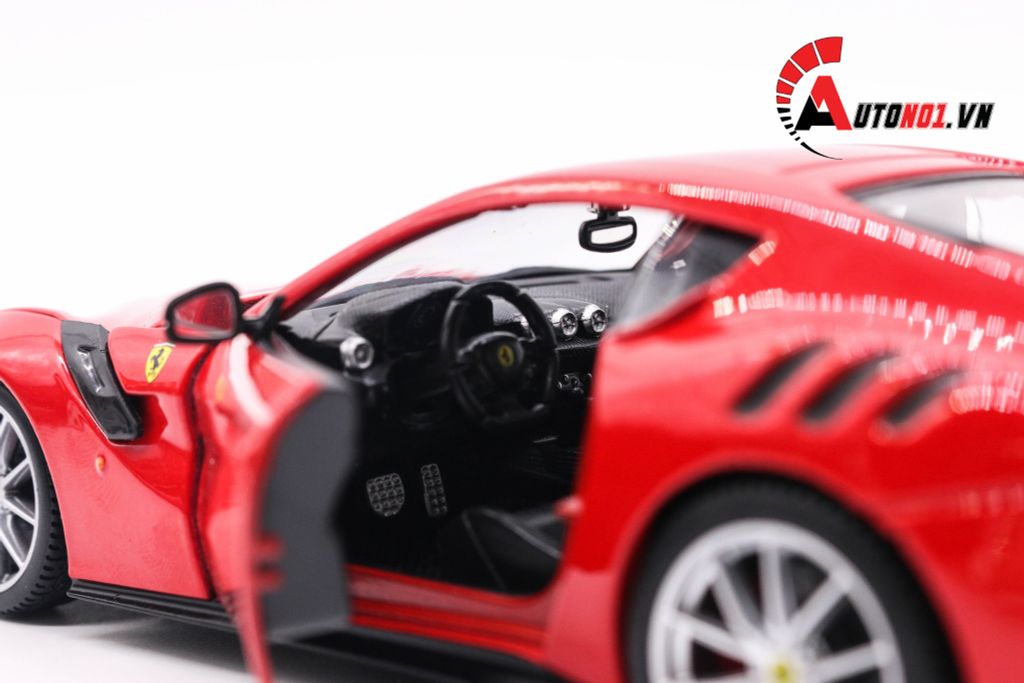 MÔ HÌNH XE FERRARI F12 TDF RED 1:24 BBURAGO 4462