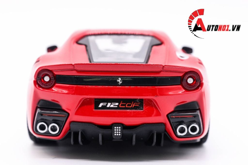 MÔ HÌNH XE FERRARI F12 TDF RED 1:24 BBURAGO 4462