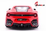  Mô hình xe Ferrari F12 Tdf Red đánh lái được 1:24 Bburago 4462 