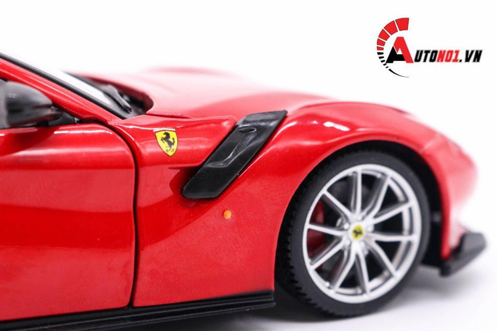 MÔ HÌNH XE FERRARI F12 TDF RED 1:24 BBURAGO 4462