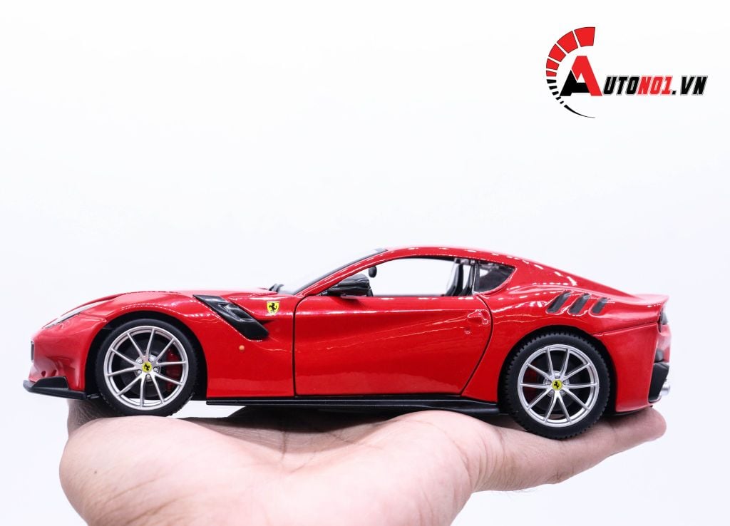 MÔ HÌNH XE FERRARI F12 TDF RED 1:24 BBURAGO 4462