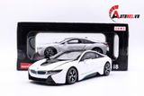  Mô hình xe Bmw I8 đánh lái được full open 1:24 Rastar 3661 