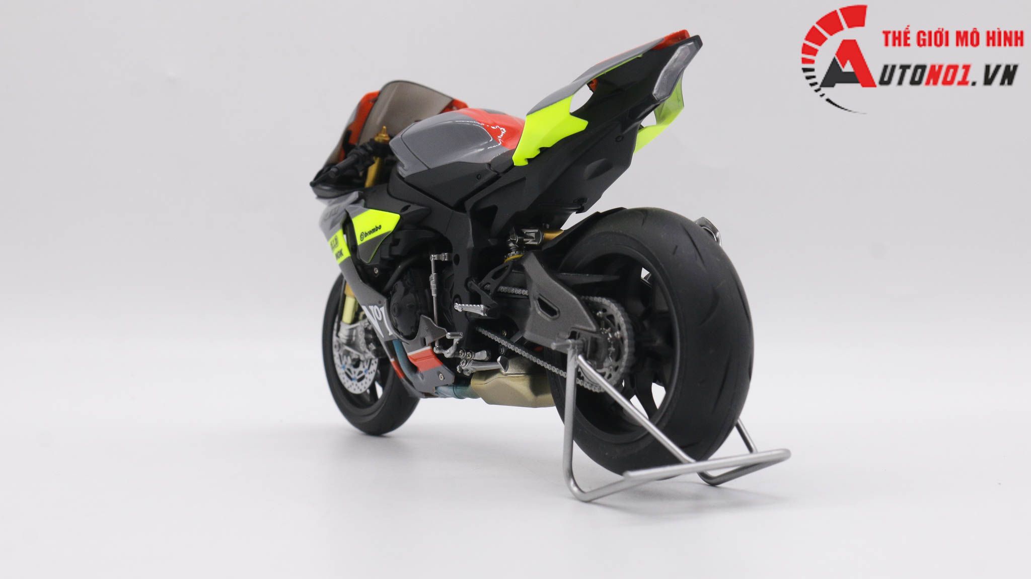  Mô hình xe Yamaha R1m Custom No.1 1:12 Tamiya D123b 