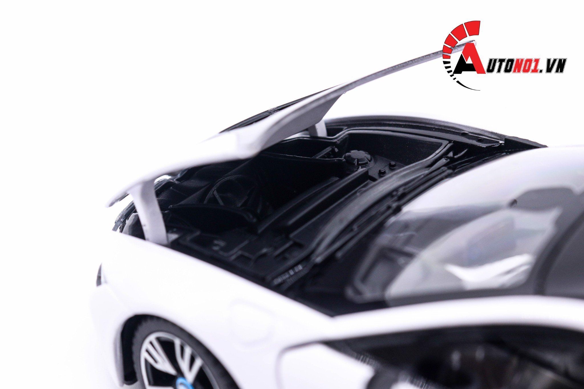  Mô hình xe Bmw I8 đánh lái được full open 1:24 Rastar 3661 