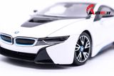  Mô hình xe Bmw I8 đánh lái được full open 1:24 Rastar 3661 