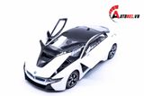  Mô hình xe Bmw I8 đánh lái được full open 1:24 Rastar 3661 