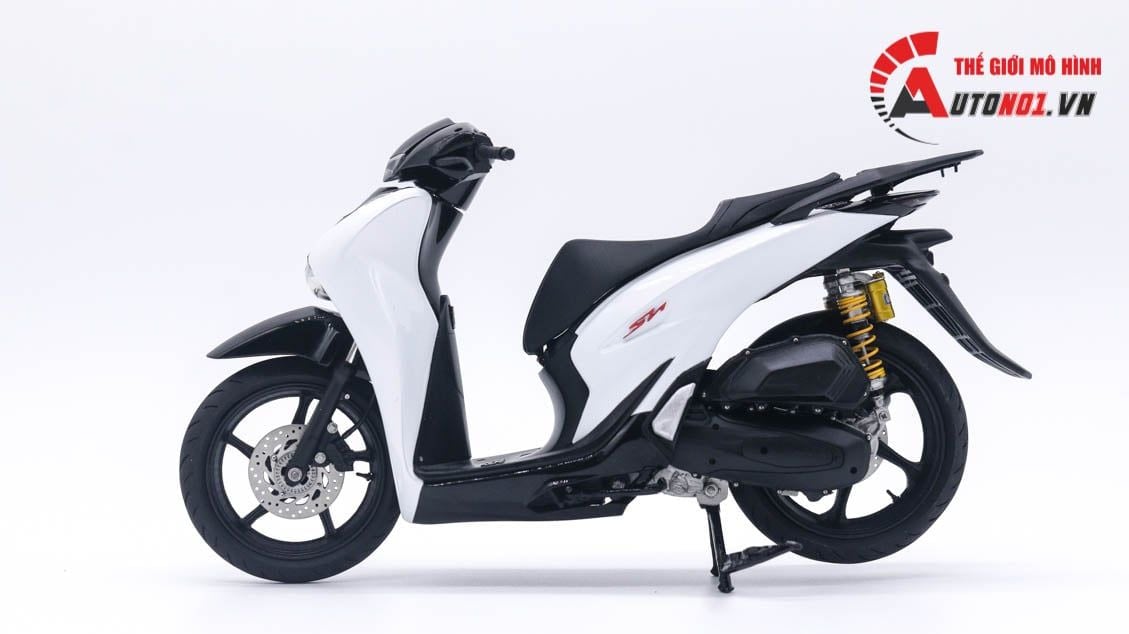  Mô hình xe Honda SH 2020 màu trắng tỉ lệ 1:12 Autono1 D250C 