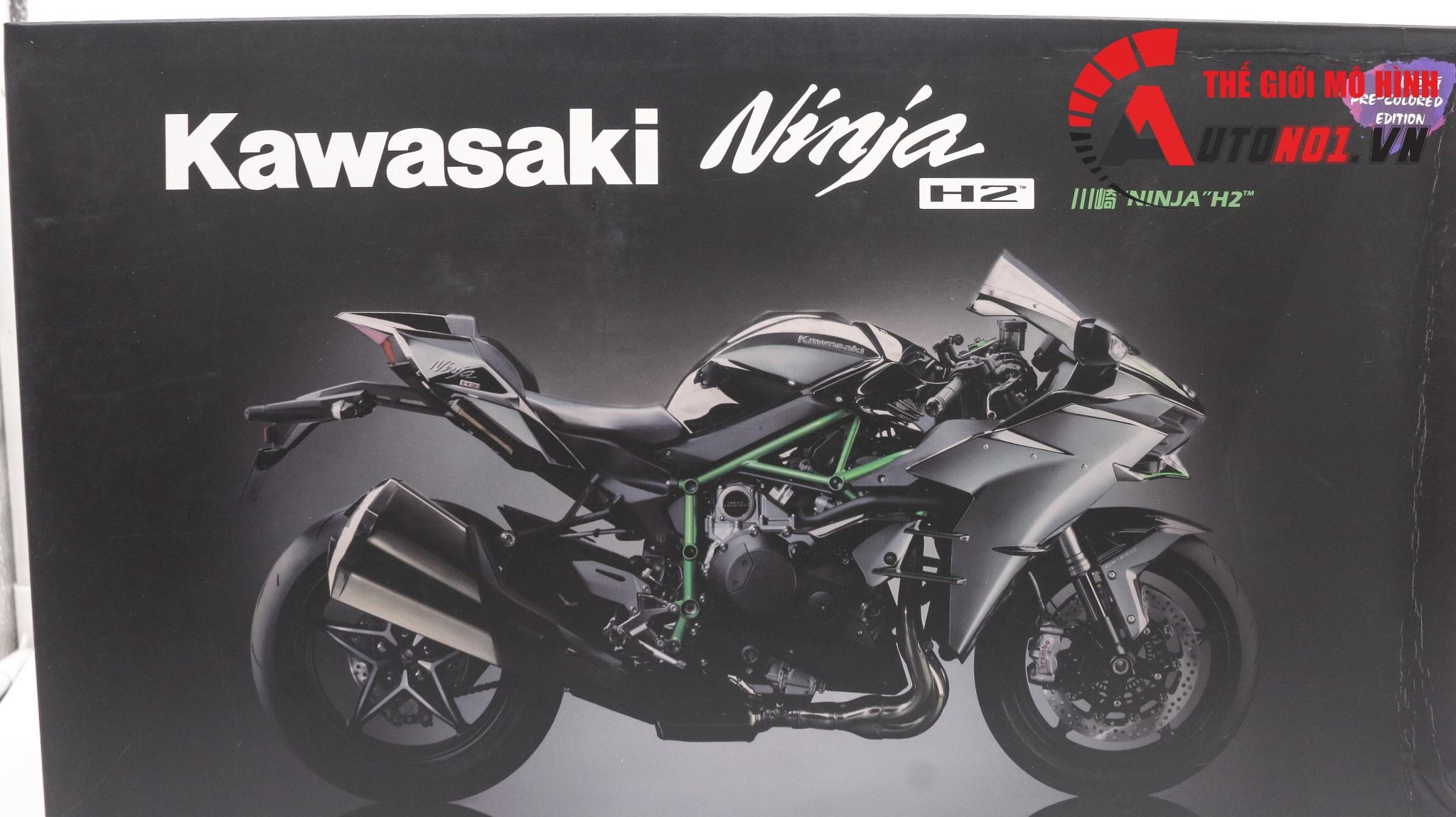  Mô hình kit mô tô Kawasaki H2 đã sơn sẵn 1:9 Meng 5589H 