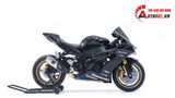  Mô hình xe độ Kawasaki Ninja Zx-10r black độ tem - pô akrapovic 1:12 Autono1 Welly D240 