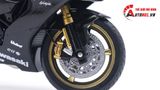  Mô hình xe độ Kawasaki Ninja Zx-10r black độ tem - pô akrapovic 1:12 Autono1 Welly D240 