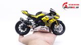  Mô hình xe độ Honda CBR1000RR custom Bumble Bee độ pô akrapovic tỉ lệ 1:12 Autono1 D241A 