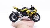  Mô hình xe độ Honda CBR1000RR custom Bumble Bee độ pô akrapovic tỉ lệ 1:12 Autono1 D241A 