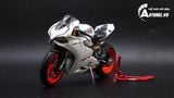  Mô hình xe cao cấp Ducati Corse 1199 Panigale White Pearl Lên Nồi Khô 1:12 Tamiya D068 