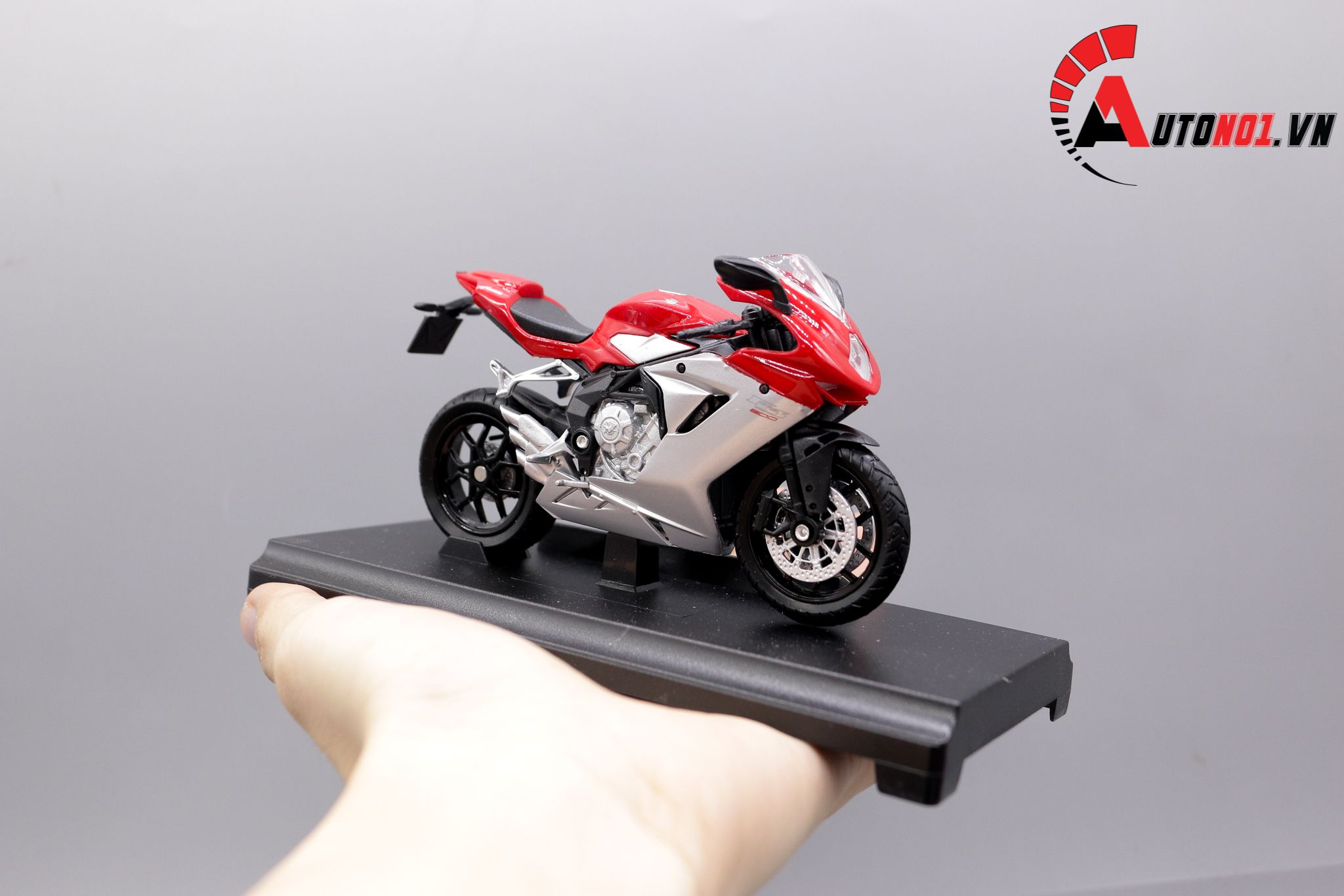  Mô hình xe MV Agusta F3 800 1:18 Welly MT001 