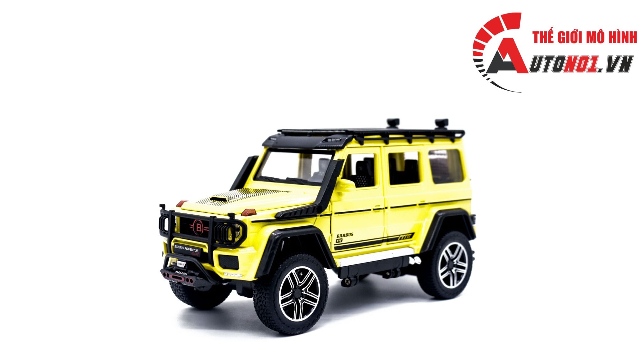  Mô hình xe Mercedes G550 Brabus Adventure 4x4 1:24 Jinlifang OT153 