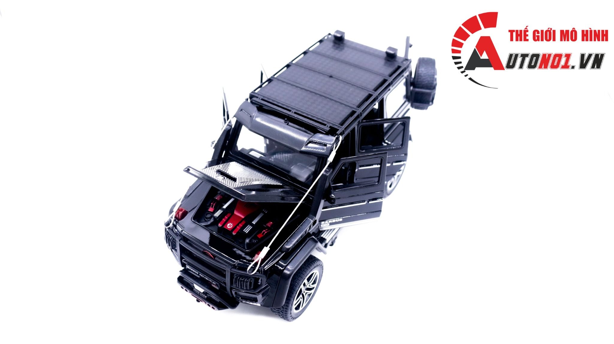  Mô hình xe Mercedes G550 Brabus Adventure 4x4 1:24 Jinlifang OT153 