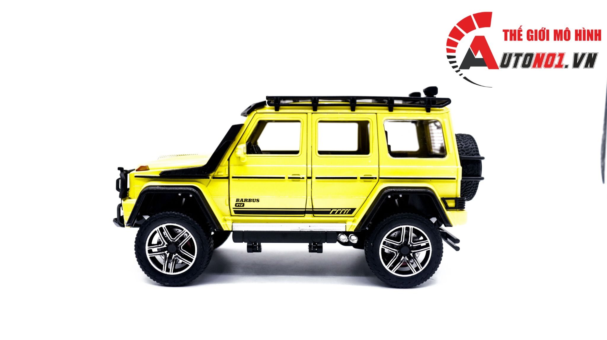  Mô hình xe Mercedes G550 Brabus Adventure 4x4 1:24 Jinlifang OT153 