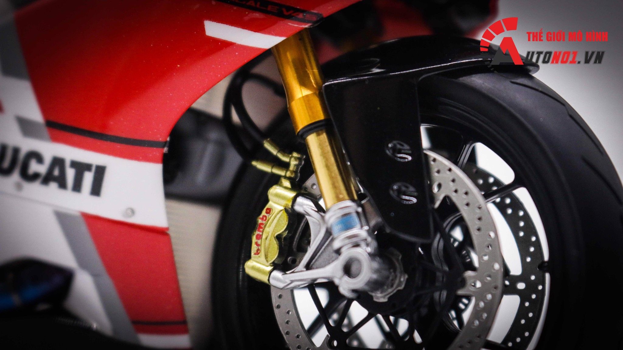  Mô hình xe cao cấp Ducati 1199 Corse Full Up Detail Tỉ Lệ 1:12 Tamiya D125 