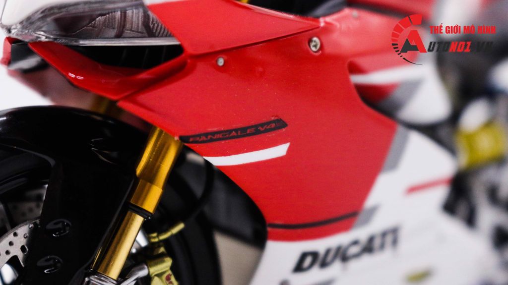 MÔ HÌNH XE ĐỘ DUCATI V4S FULL UP DETAIL TỈ LỆ 1:12 D125