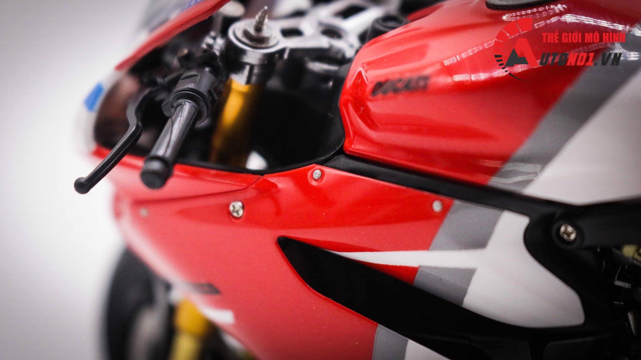  Mô hình xe cao cấp Ducati 1199 Corse Full Up Detail Tỉ Lệ 1:12 Tamiya D125 