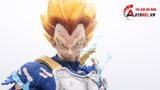  Mô hình nhân vật Dragonball Vegeta super saiyan và 2 đầu thay thế 47cm FG217 