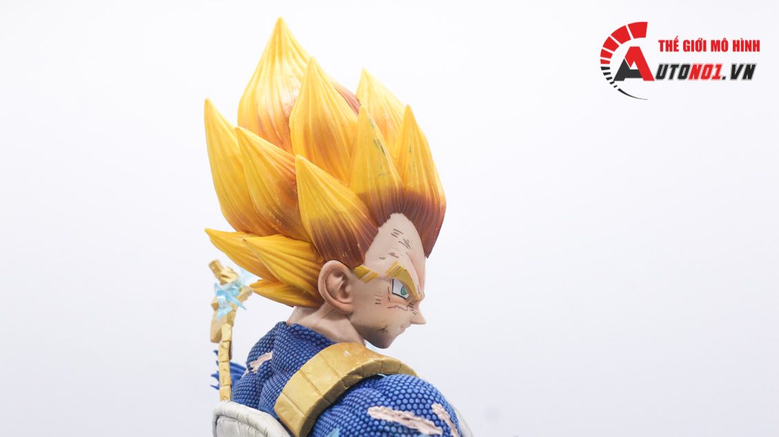  Mô hình nhân vật Dragonball Vegeta super saiyan và 2 đầu thay thế 47cm FG217 