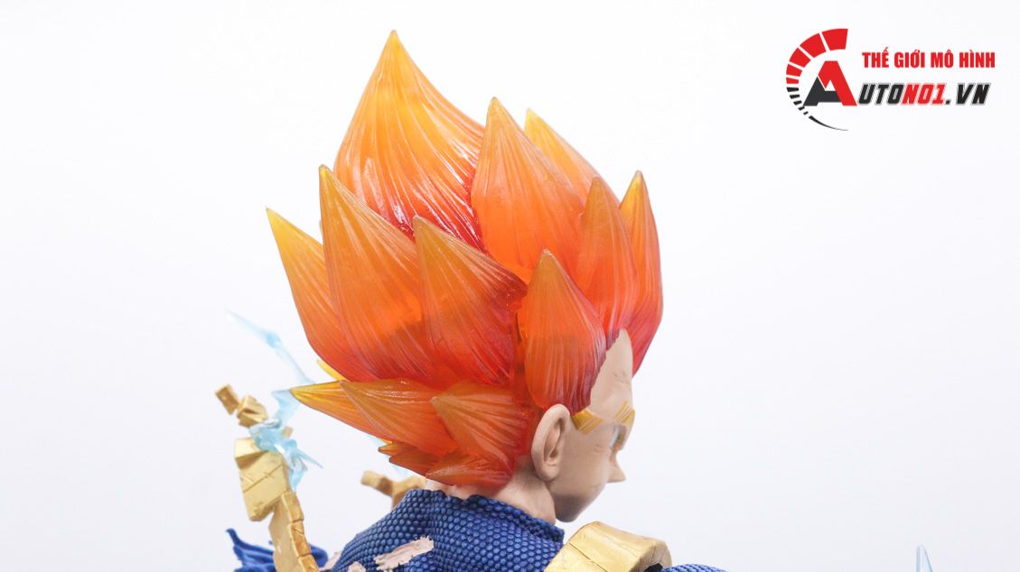  Mô hình nhân vật Dragonball Vegeta super saiyan và 2 đầu thay thế 47cm FG217 