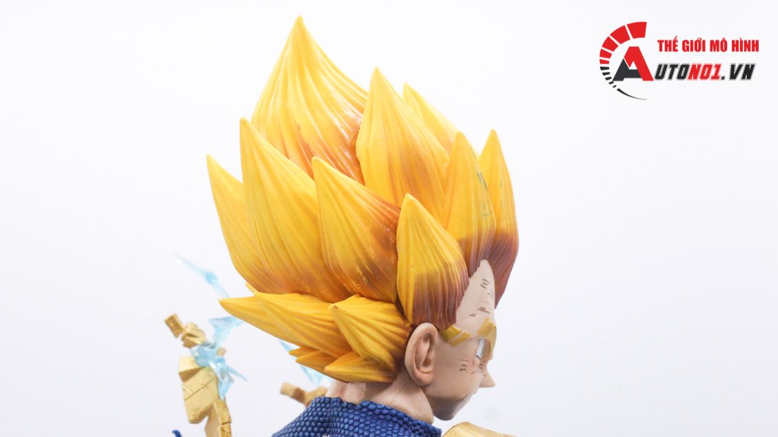  Mô hình nhân vật Dragonball Vegeta super saiyan và 2 đầu thay thế 47cm FG217 