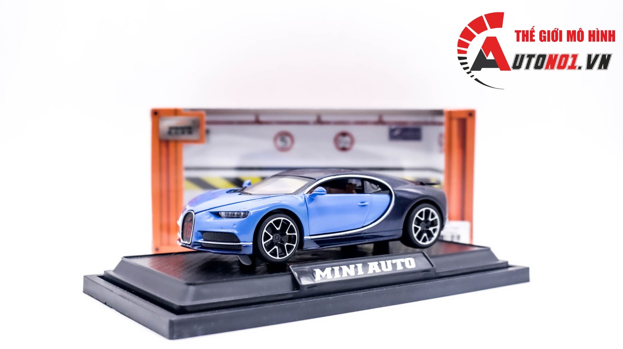  Mô hình xe Bugatti Chiron 2015 tỉ lệ 1:32 Miniauto 3225A OT315 