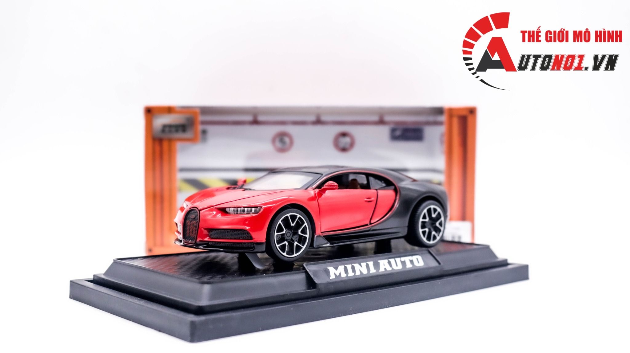  Mô hình xe Bugatti Chiron 2015 tỉ lệ 1:32 Miniauto 3225A OT315 