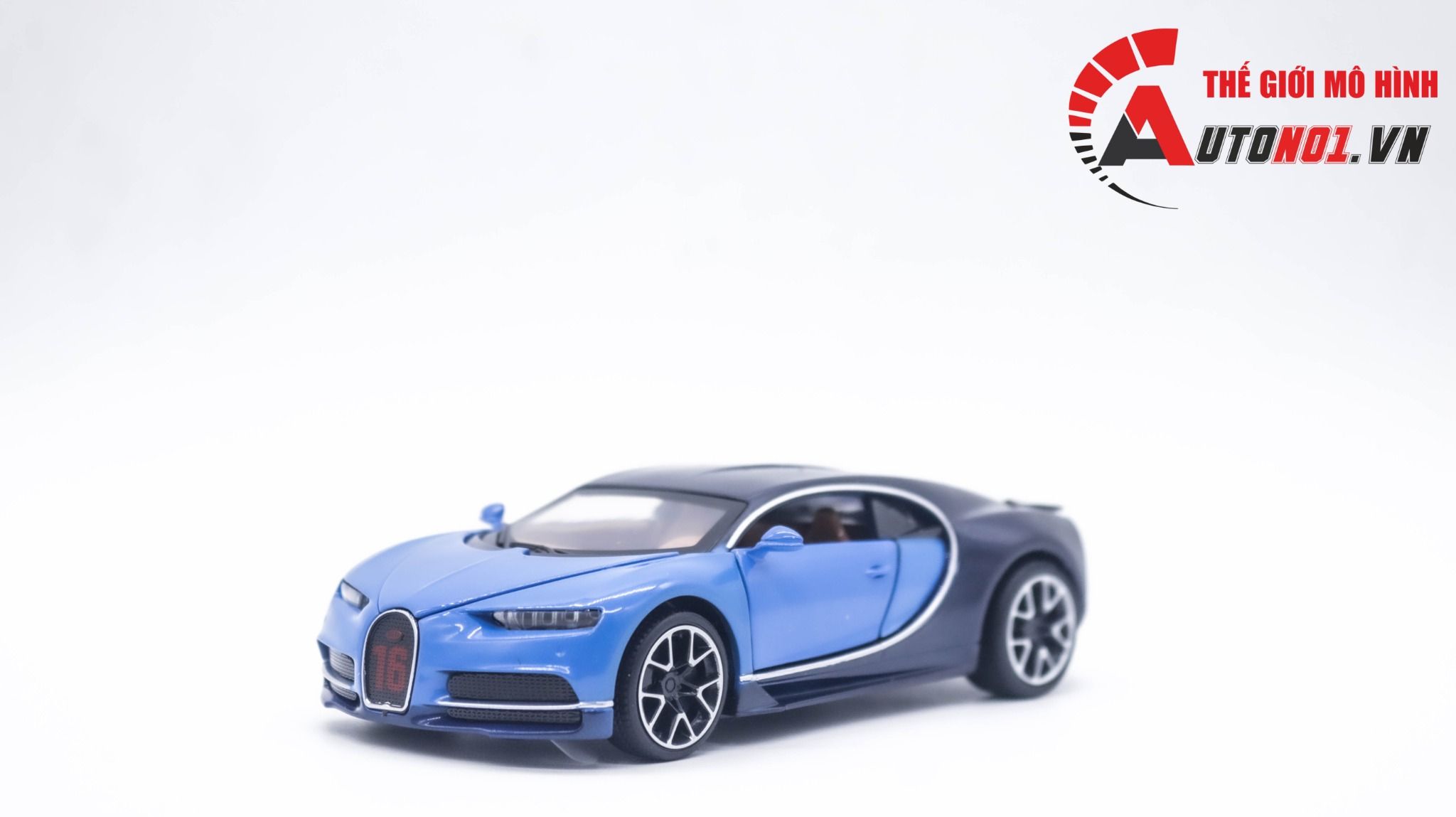  Mô hình xe Bugatti Chiron 2015 tỉ lệ 1:32 Miniauto 3225A OT315 