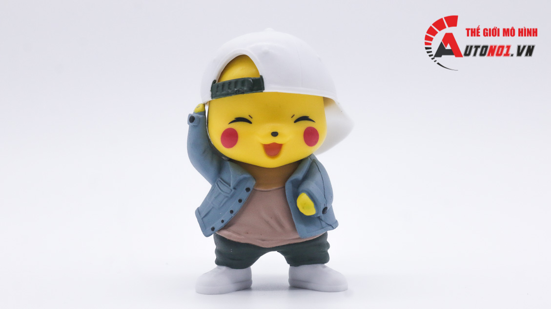  Mô hình nhân vật Pokemon Pikachu hiphop style 8cm FG255 