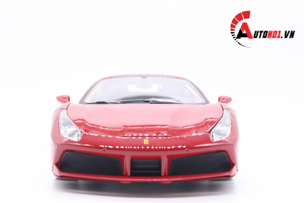 MÔ HÌNH FERRARI 488 GTB RED 1:18 BBURAGO 1798