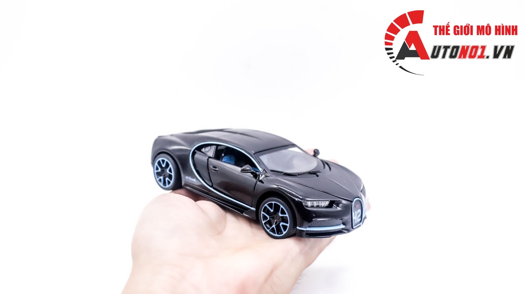  Mô hình xe Bugatti Chiron 2015 tỉ lệ 1:32 Miniauto 3225A OT315 