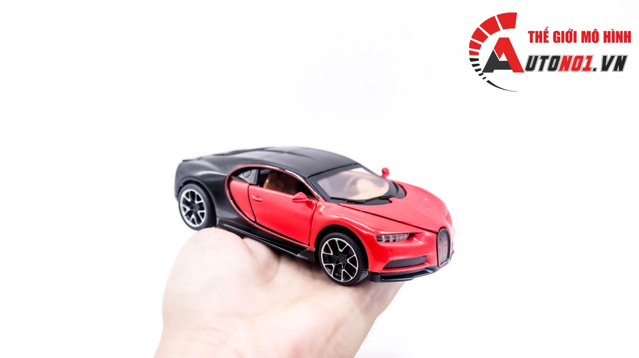  Mô hình xe Bugatti Chiron 2015 tỉ lệ 1:32 Miniauto 3225A OT315 