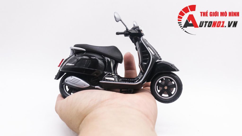 MÔ HÌNH XE VESPA GTS SUPER 2020 1:12 WELLY 7995