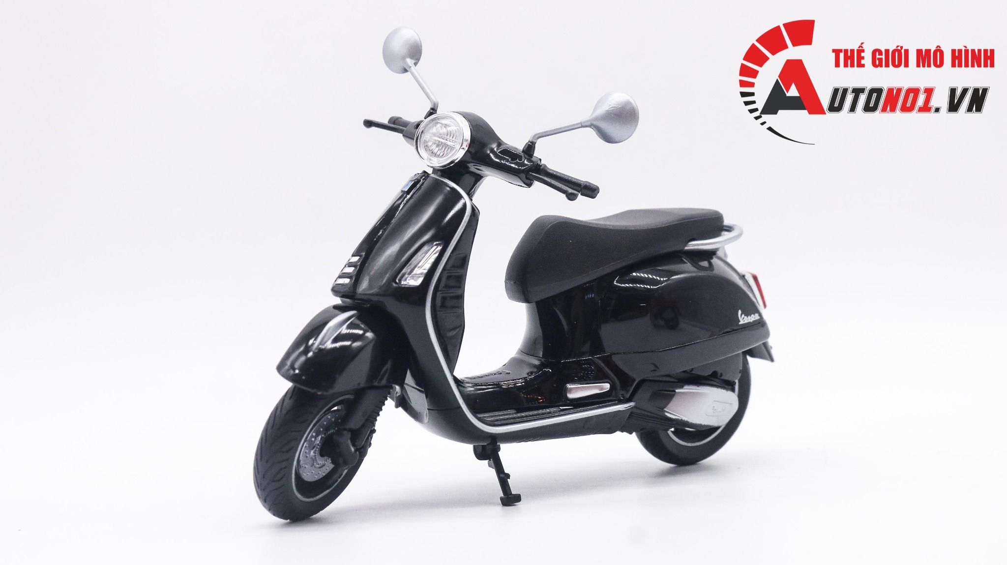  Mô hình xe Vespa GTS super 2020 1:12 Welly 7995 