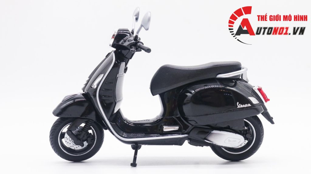 MÔ HÌNH XE VESPA GTS SUPER 2020 1:12 WELLY 7995