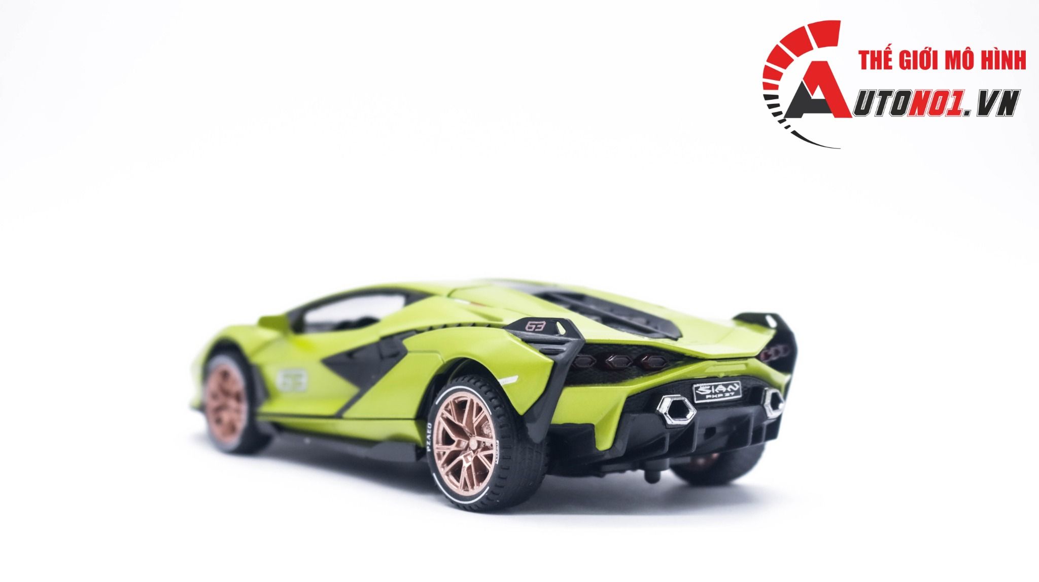  Mô hình xe Lamborghini Sian Rambo Flash tỉ lệ 1:32 Alloy Model OT309A 