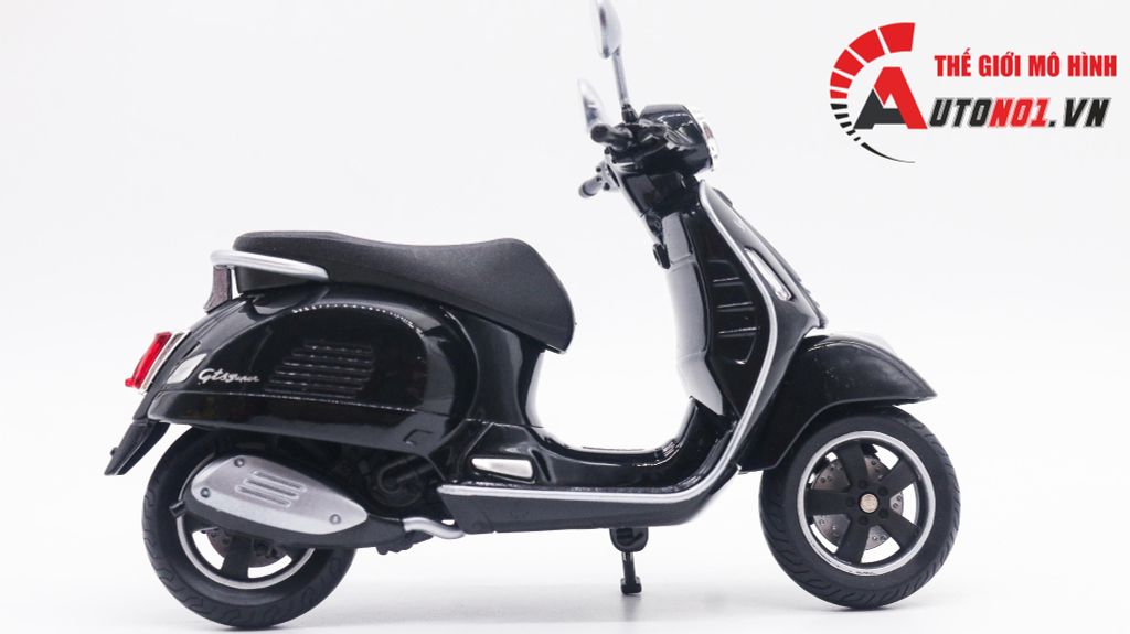 MÔ HÌNH XE VESPA GTS SUPER 2020 1:12 WELLY 7995