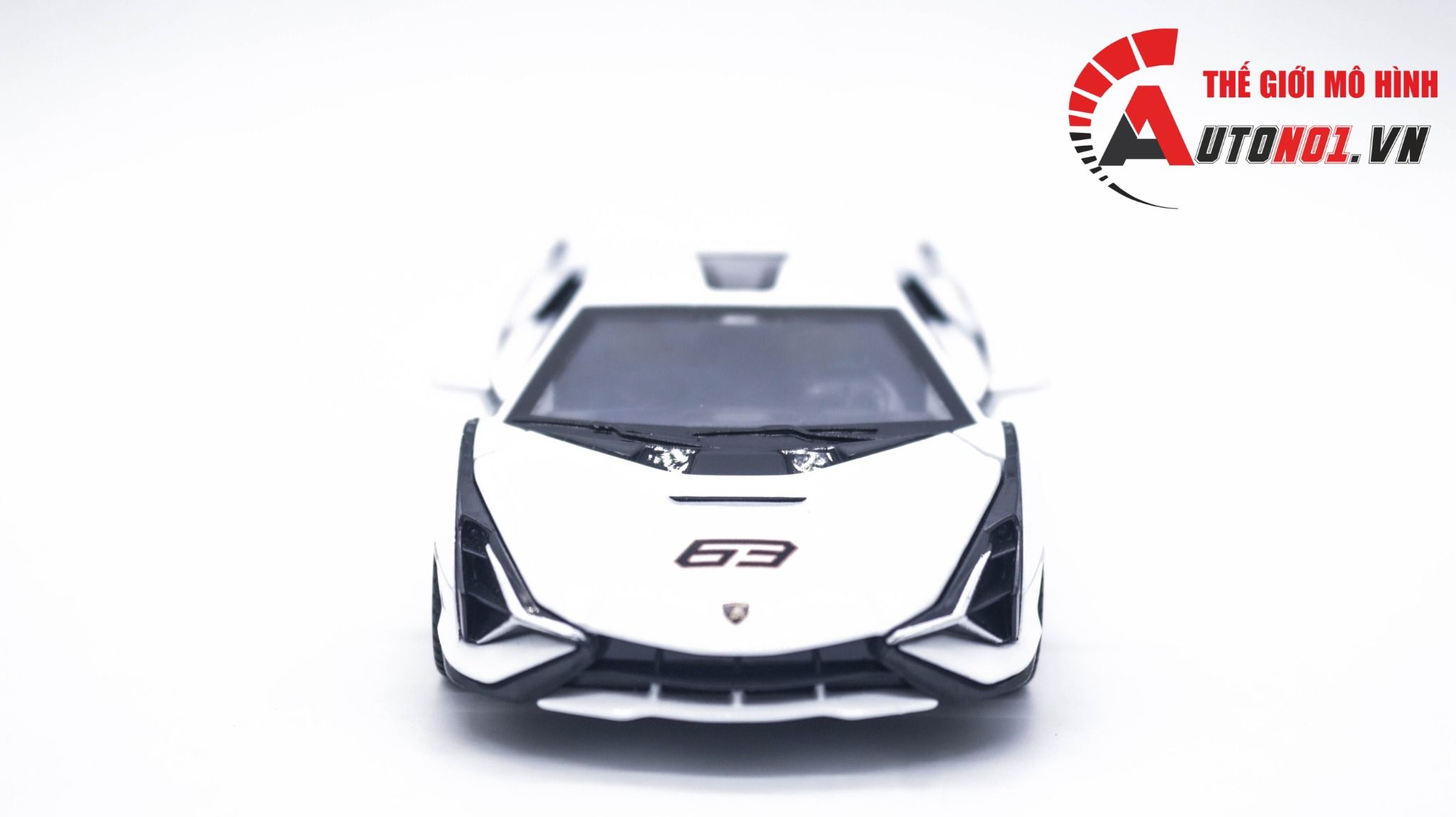  Mô hình xe Lamborghini Sian Rambo Flash tỉ lệ 1:32 Alloy Model OT309A 