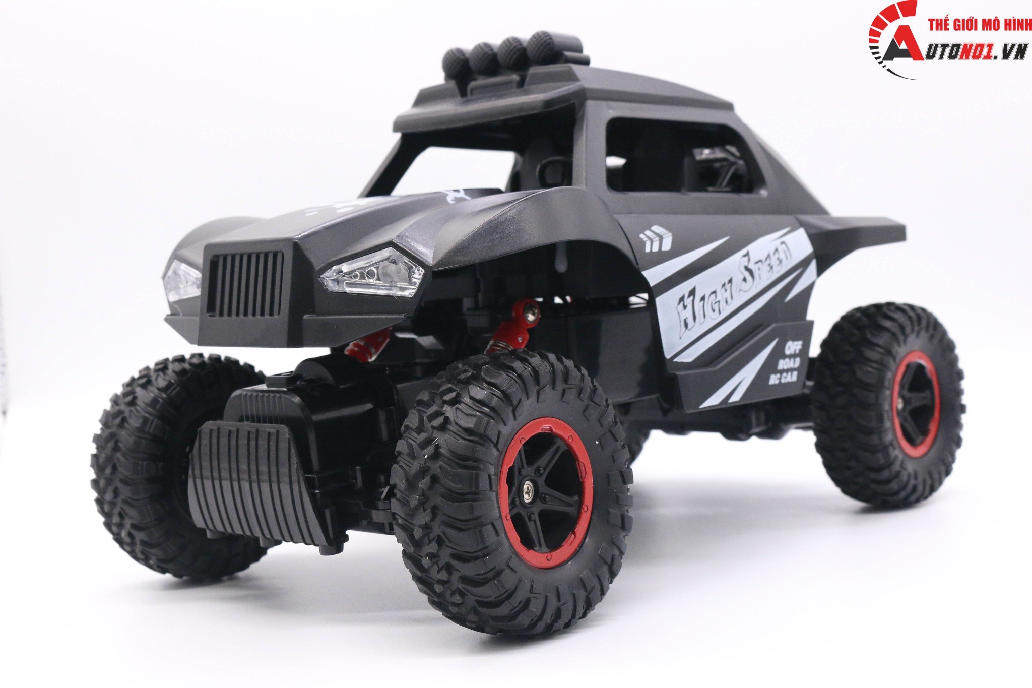 MÔ HÌNH XE ĐIỀU KHIỂN Ô TÔ HIGH SPEED 4WD BLACK 1:12 6484