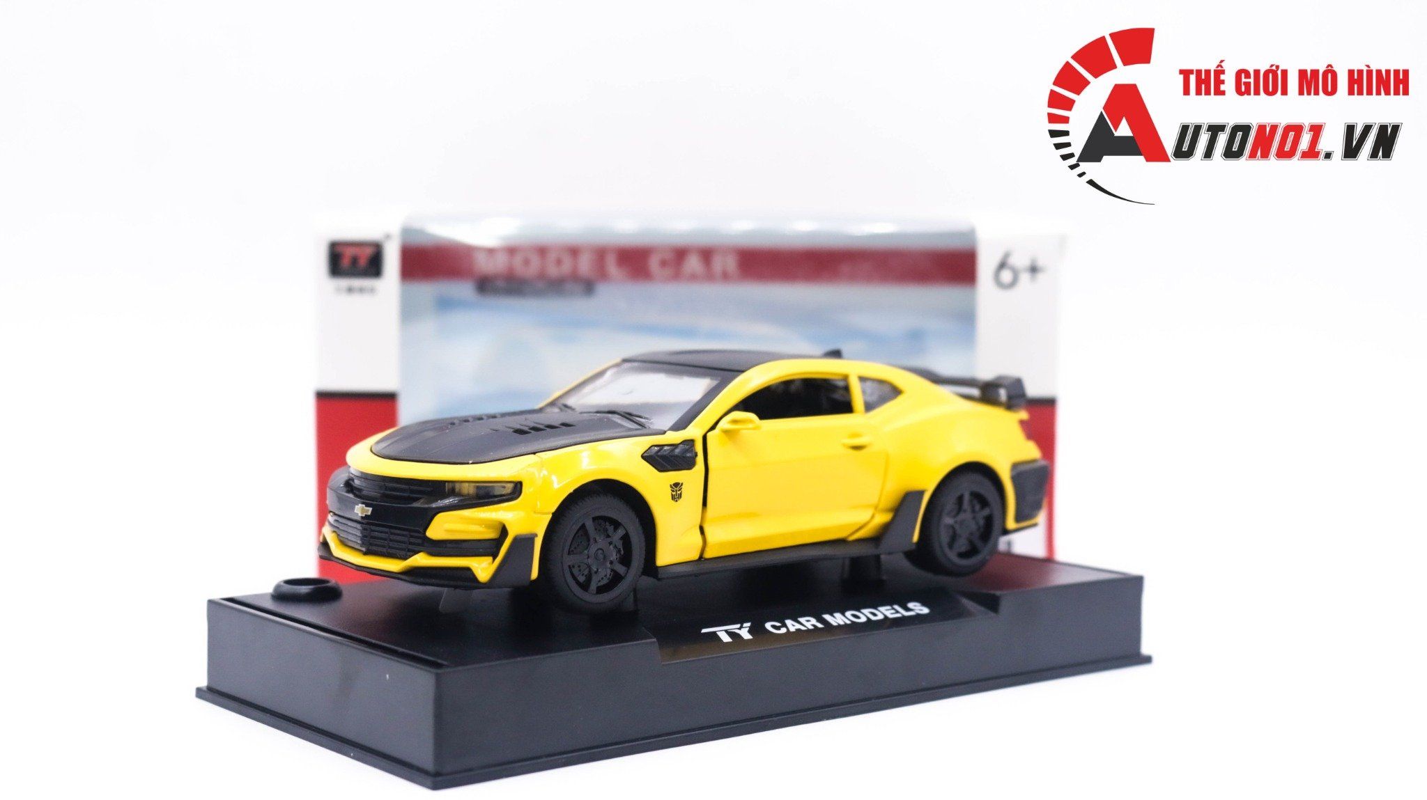  Mô hình xe Chevrolet Camaro Bumblebee tỉ lệ 1:32 Ty model OT305 