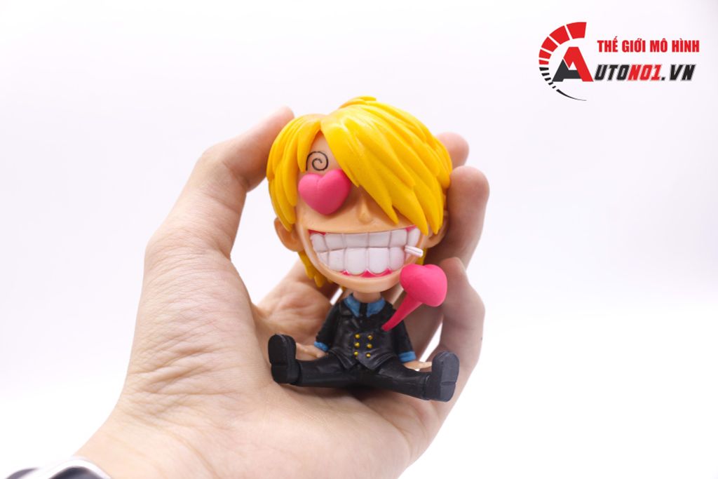 MÔ HÌNH NHÂN VẬT ONEPIECE SANJI CHIBI 9CM