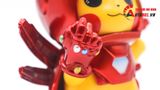  Mô hình nhân vật Pokemon Pikachu Iron man mark 85 end game 12cm FG258 