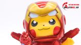  Mô hình nhân vật Pokemon Pikachu Iron man mark 85 end game 12cm FG258 